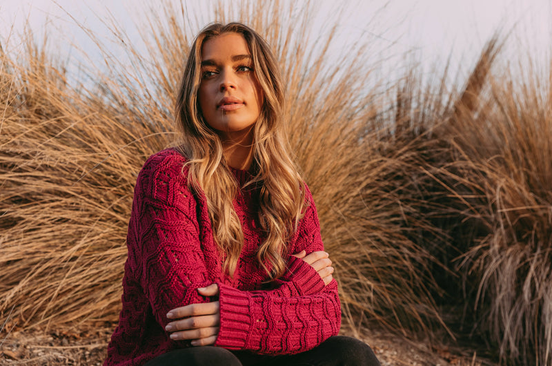 affordable luxury knitwear by foxwood, little lies and boom shankar