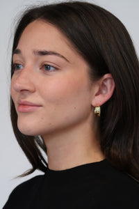 Bianca Hoop Earrings - Gold