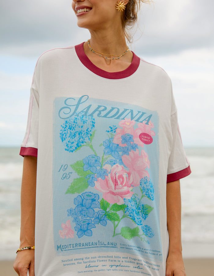 Mediterranean Posy Tee