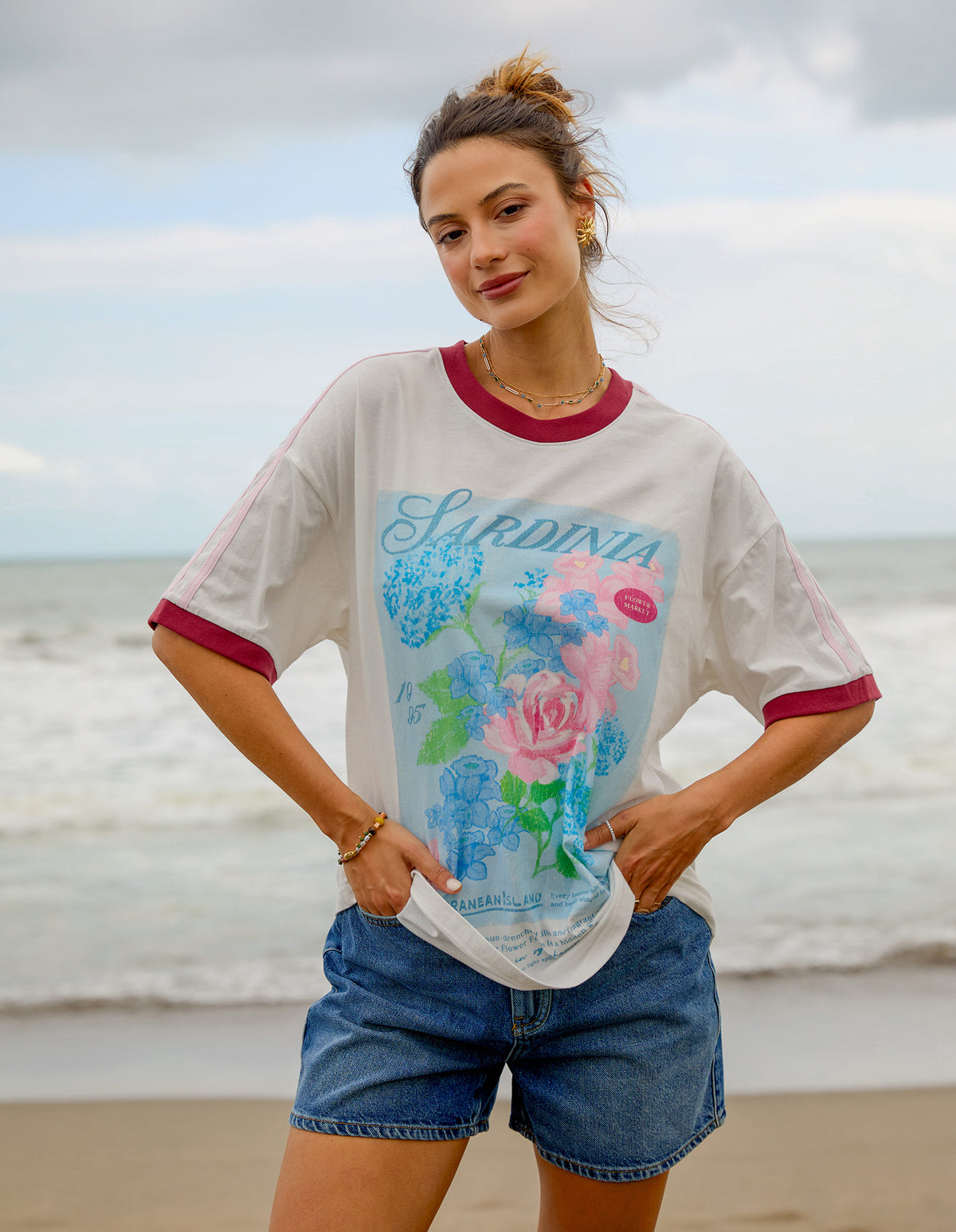 Mediterranean Posy Tee