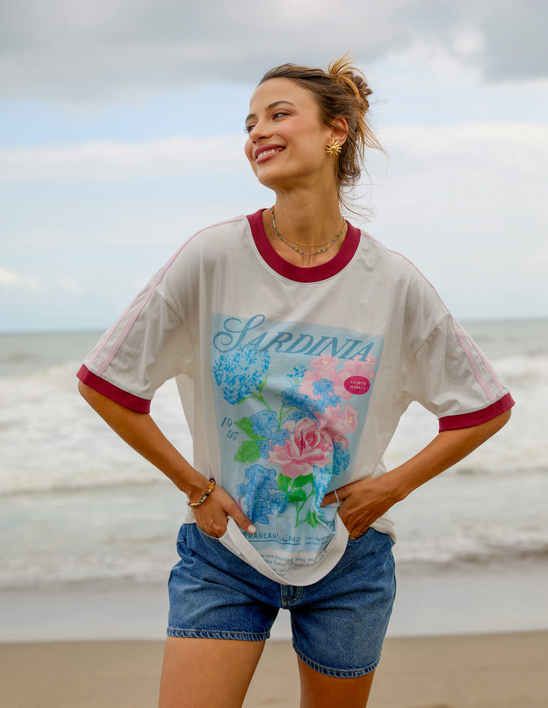 Mediterranean Posy Tee