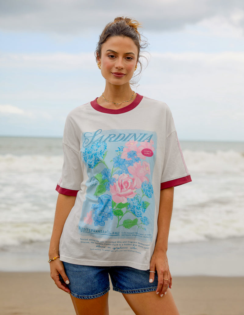 Mediterranean Posy Tee