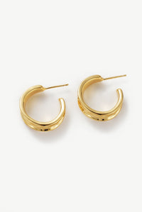 Bianca Hoop Earrings - Gold