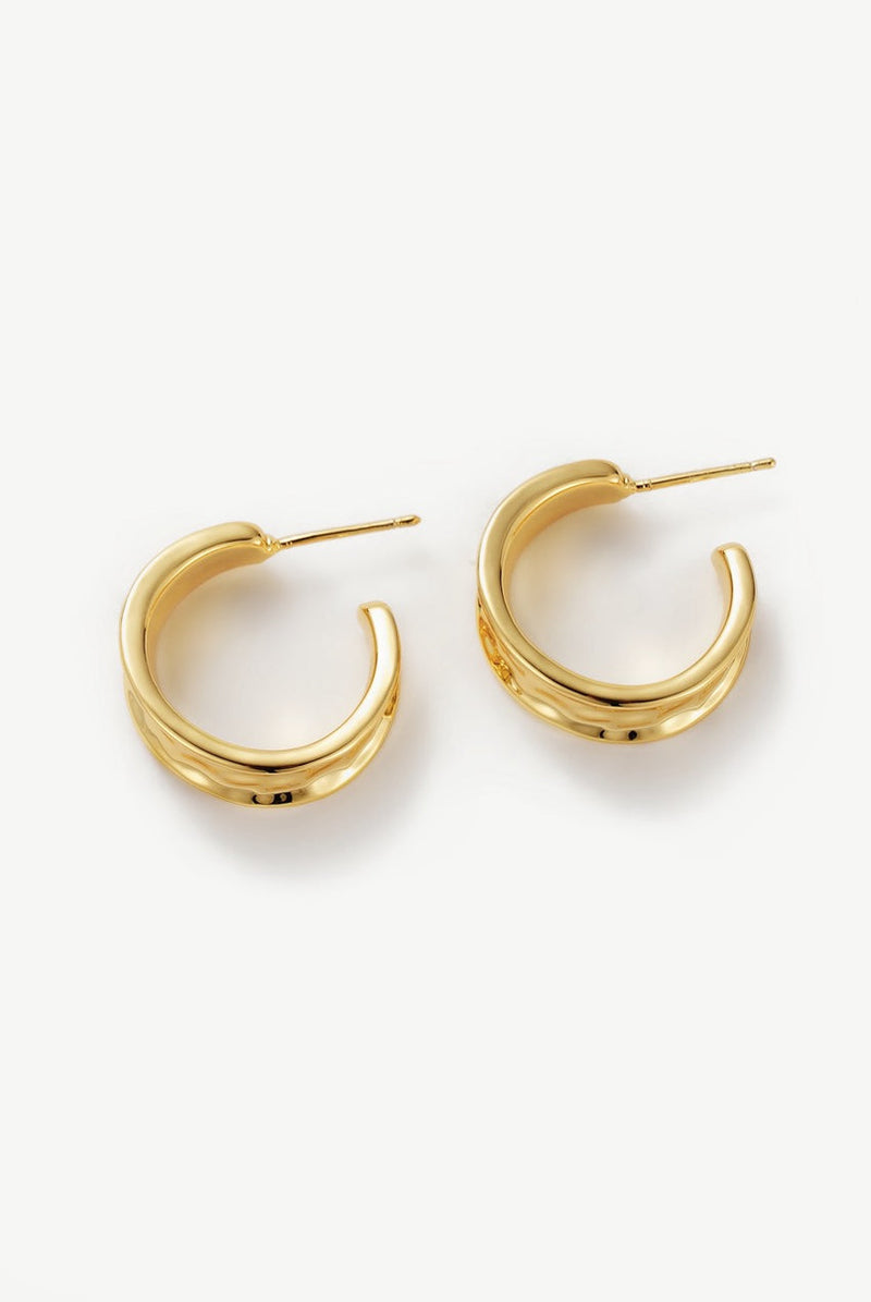Bianca Hoop Earrings - Gold