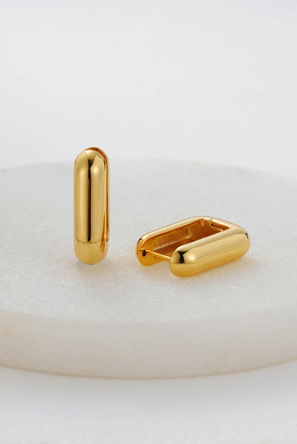 Eden Hoop Earrings - Gold