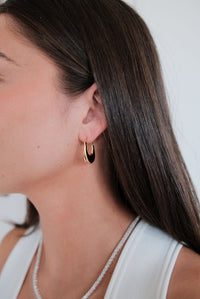 Sienna Hoop Earrings - Gold