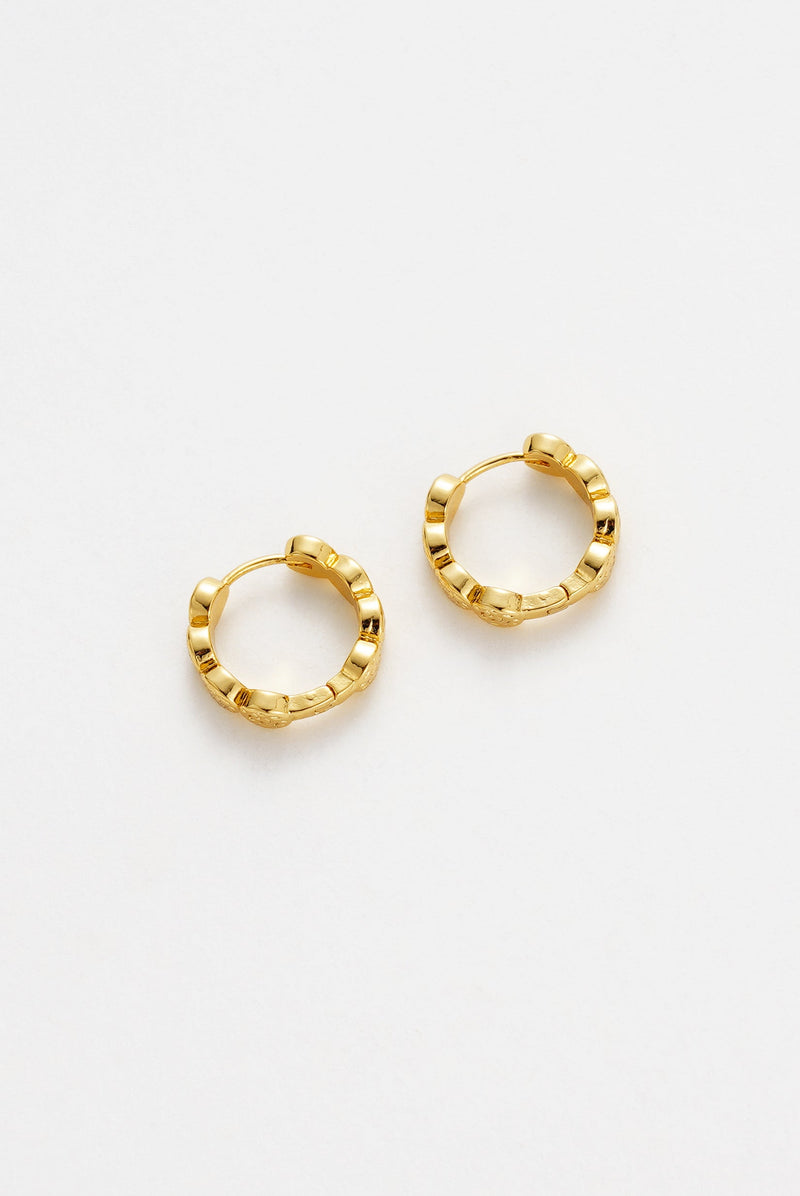 Josie Hoop Earrings - Gold