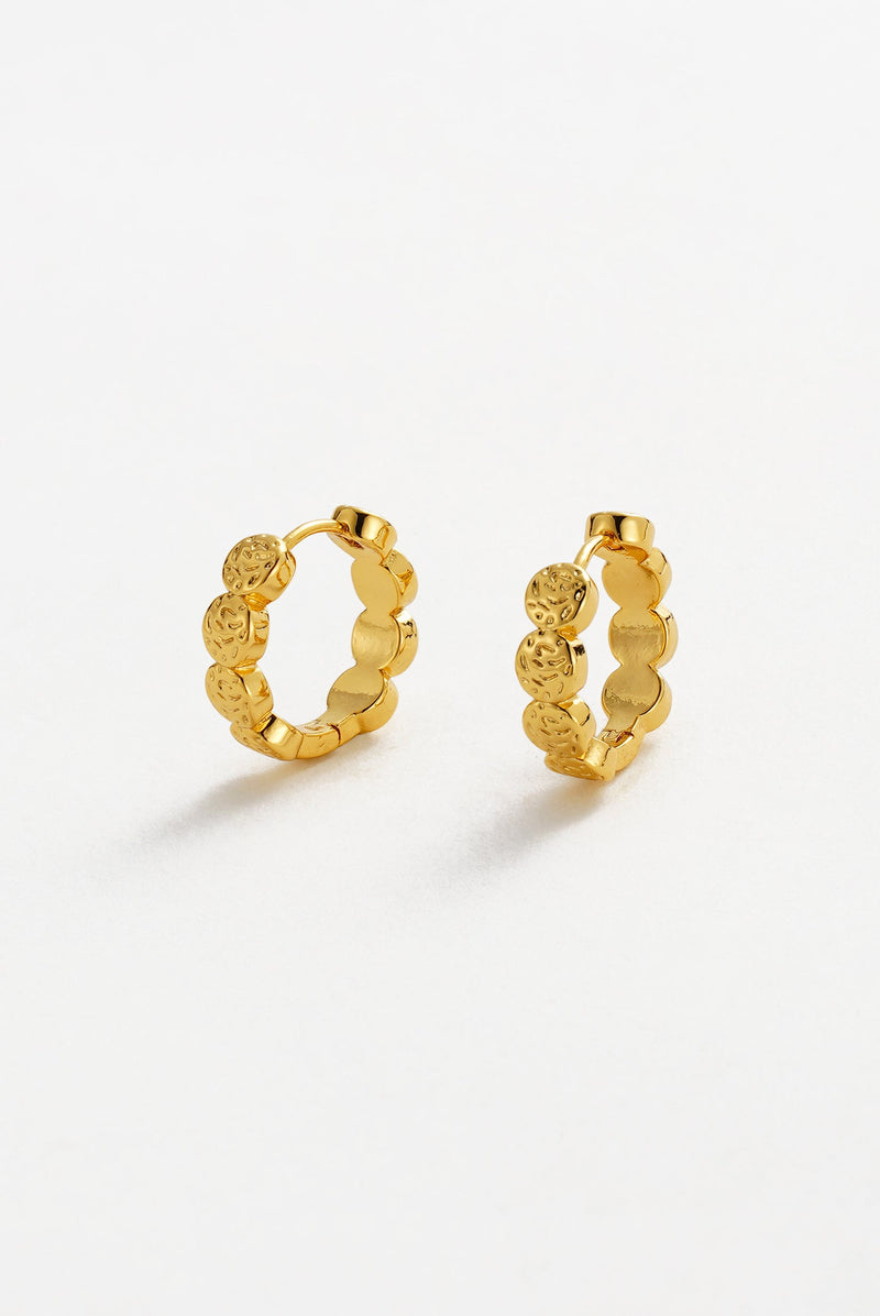 Josie Hoop Earrings - Gold