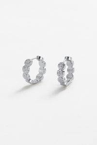 Josie Hoop Earrings - Silver