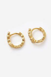 Florence Huggie Earrings - Gold
