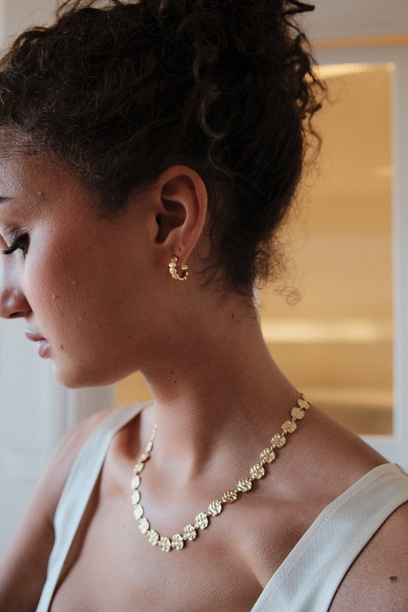 Josie Hoop Earrings - Gold