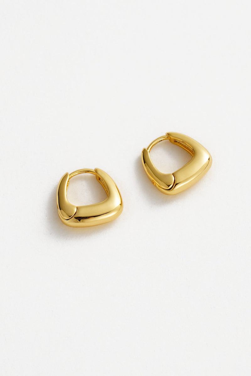 Neve Huggie Earrings - Gold
