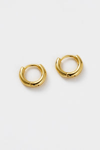 Kendall Huggie Earrings Small - Gold