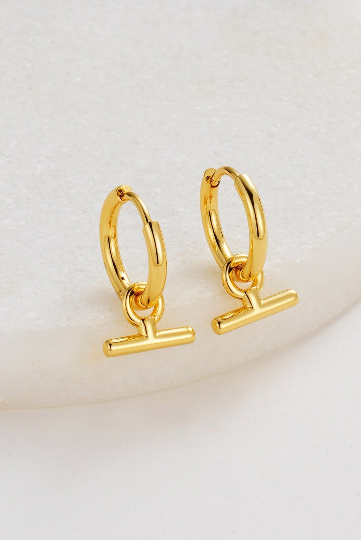 Winnie Hoop Earrings - Gold