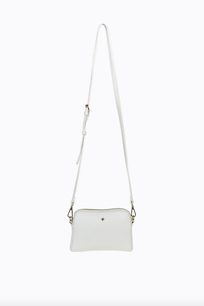 alias mini crossbody bag by peta and jain is a vegan leather small bag that converts to a clutch