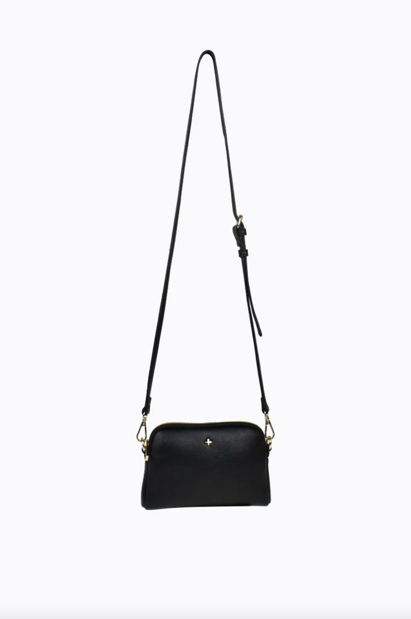 a small black crossbody bag by peta and jain online at jipsi cartel