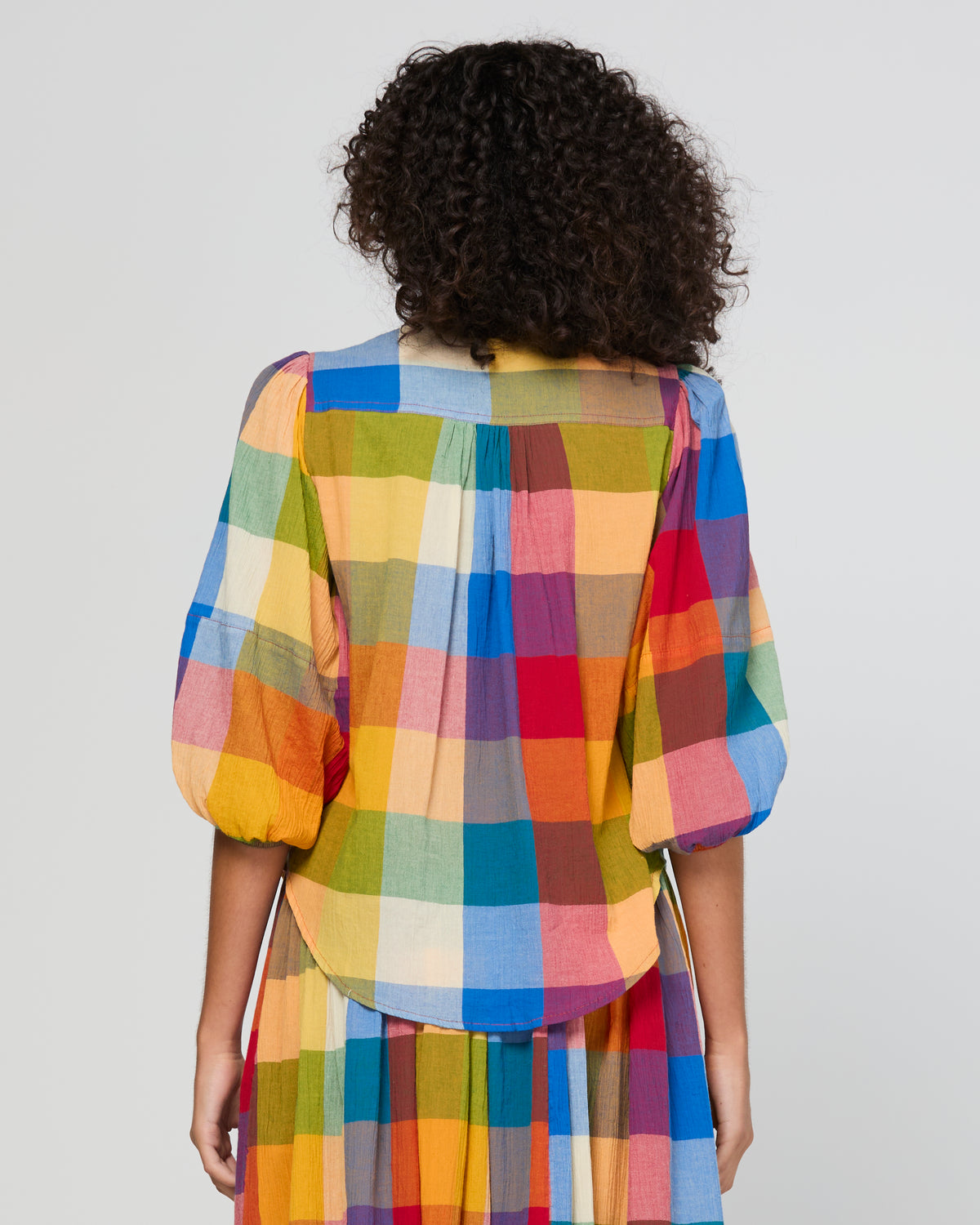 Pari Shirt - Kingston Check - Boom Shankar
