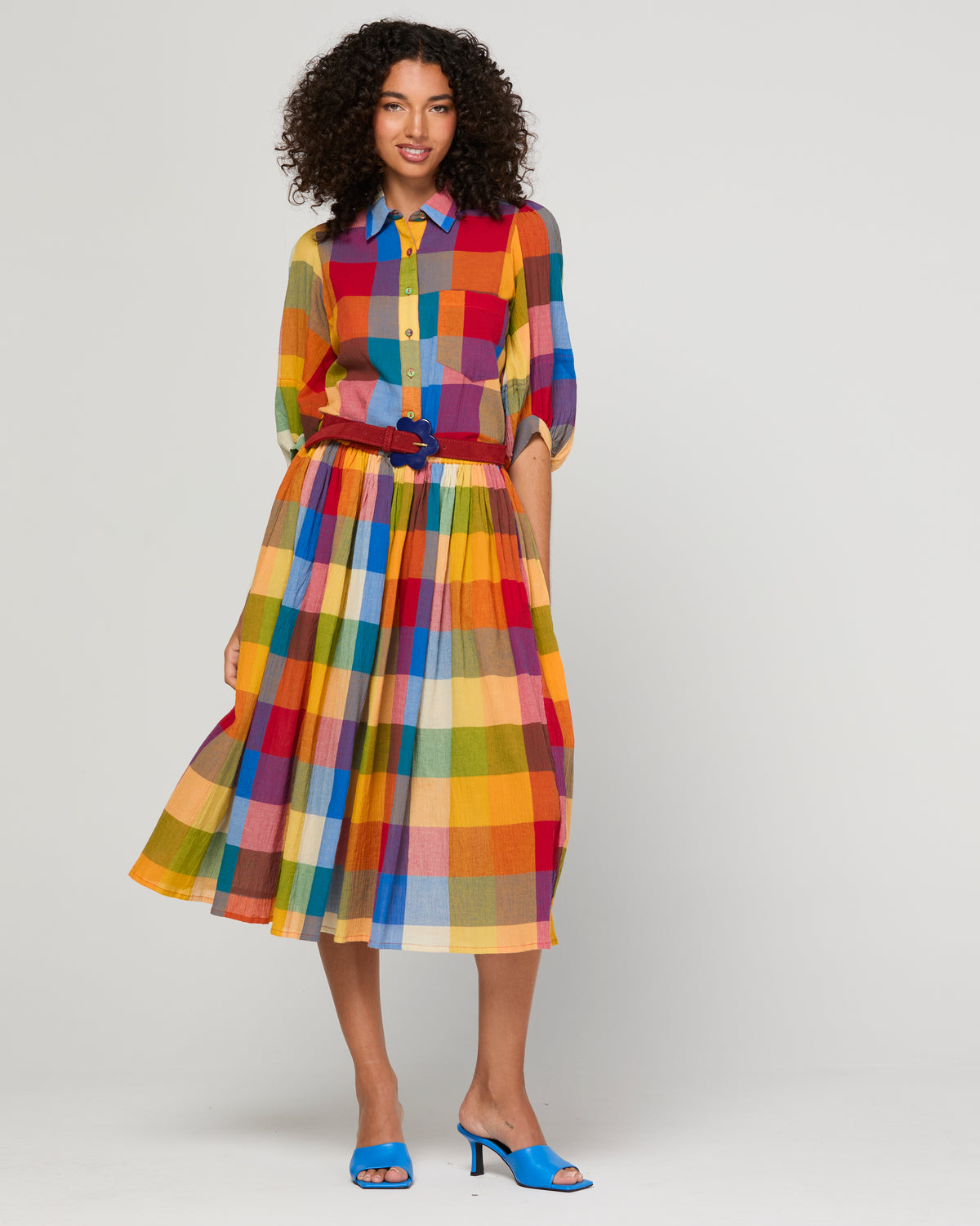 Pari Shirt - Kingston Check - Boom Shankar