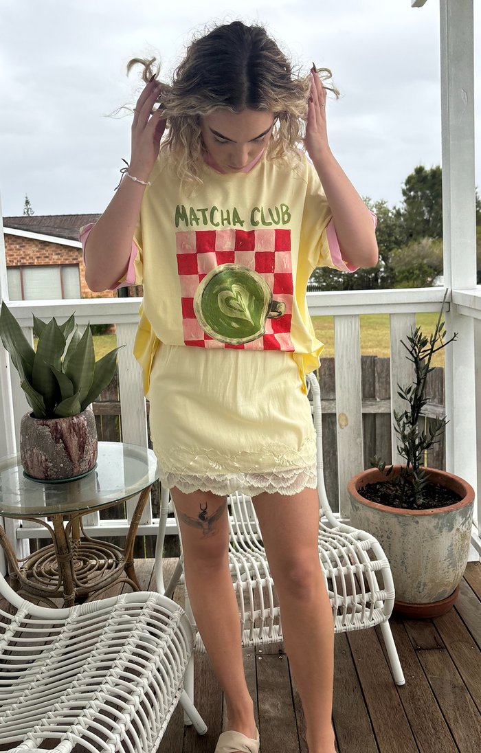 Matcha Tee - By Frankie