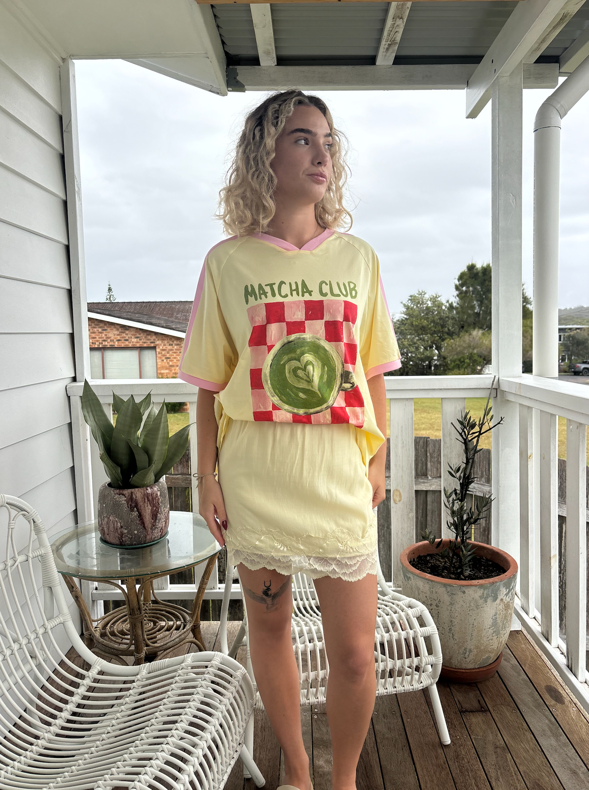 Matcha Tee - By Frankie