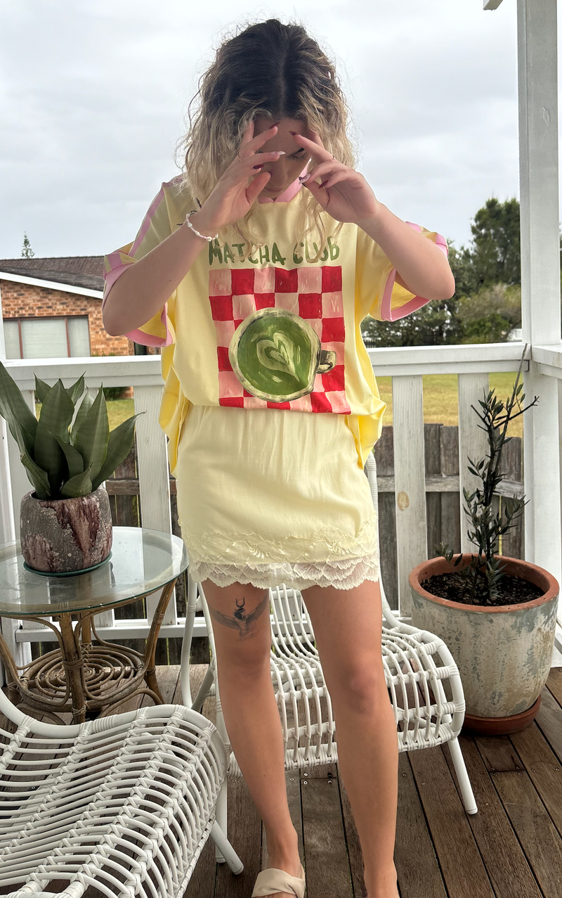 Matcha Tee - By Frankie