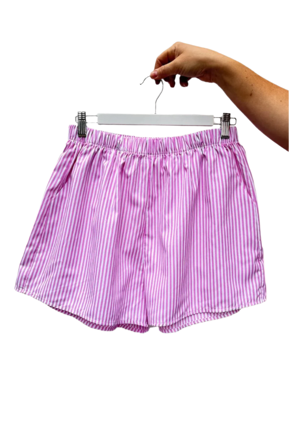 By Frankie Stripe Shorts pink