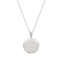 Murkani Capricorn Necklace - Zodiac series - Silver rear view