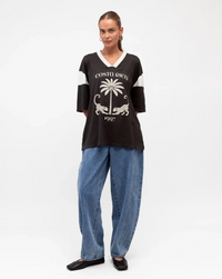 Costa Rica Dreams Tee - Washed Black