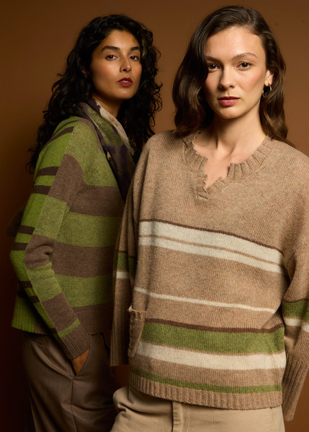 Crop Stripe Jumper - LD and CO