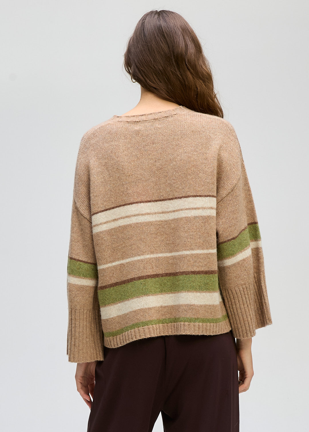Crop Stripe Jumper - LD and CO