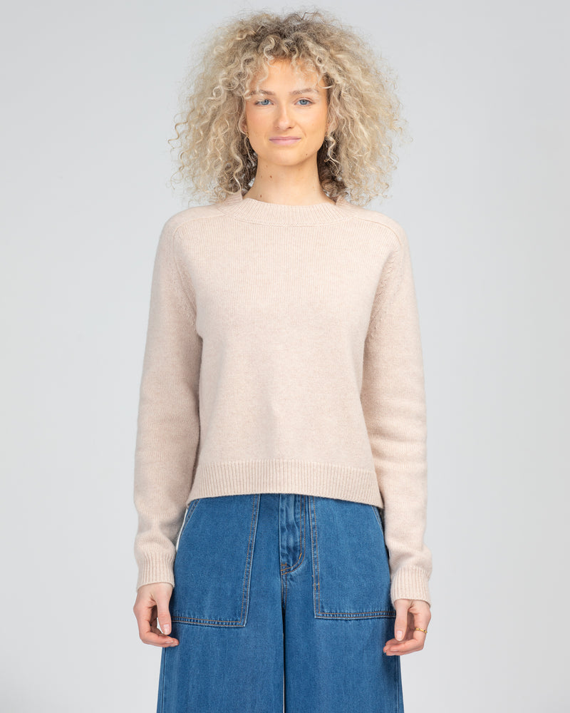 Indulge in the luxurious District Jumper by Boom Shankar made from 100% merino wool