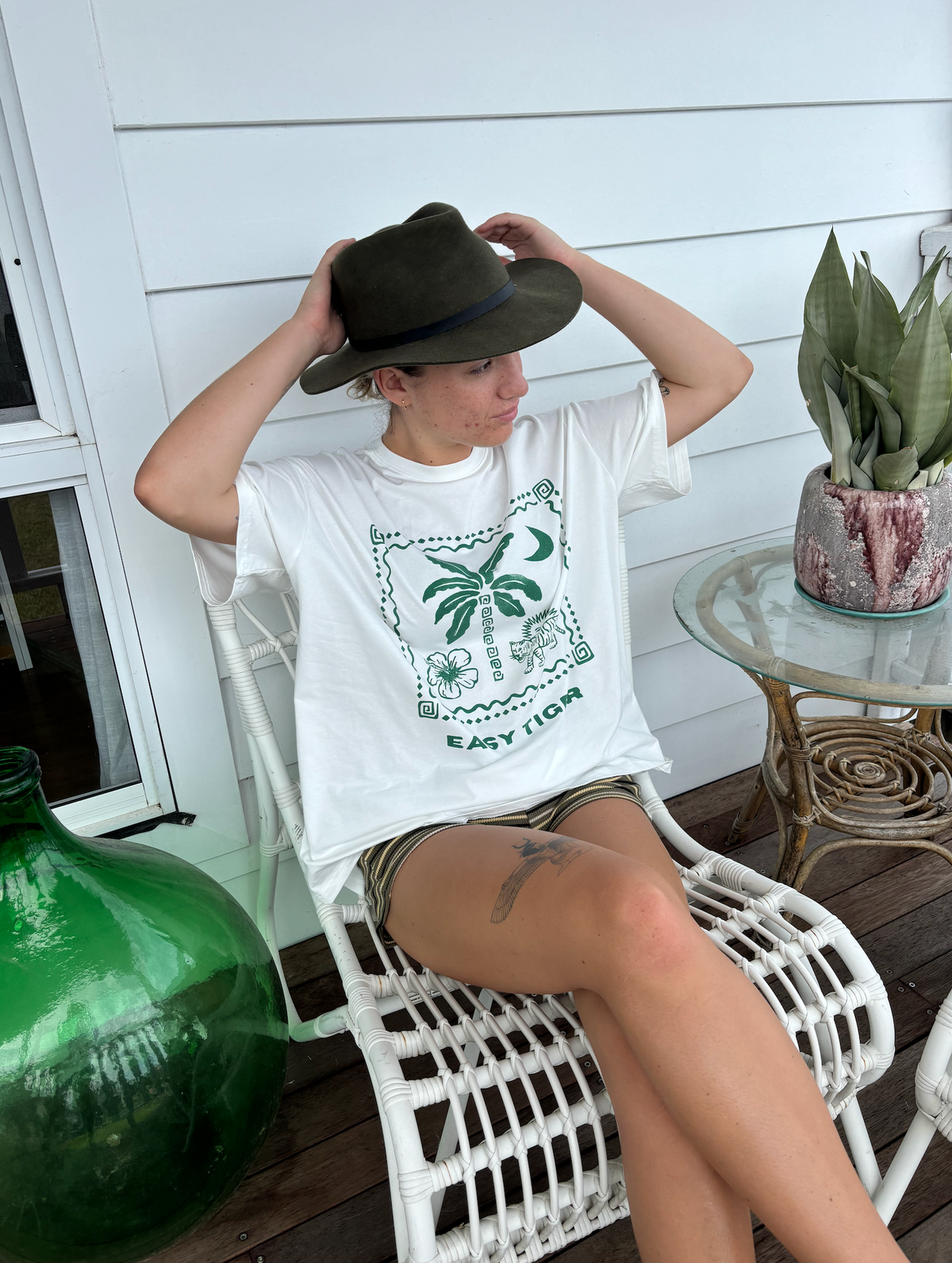 Easy Tiger Tee- By Frankie