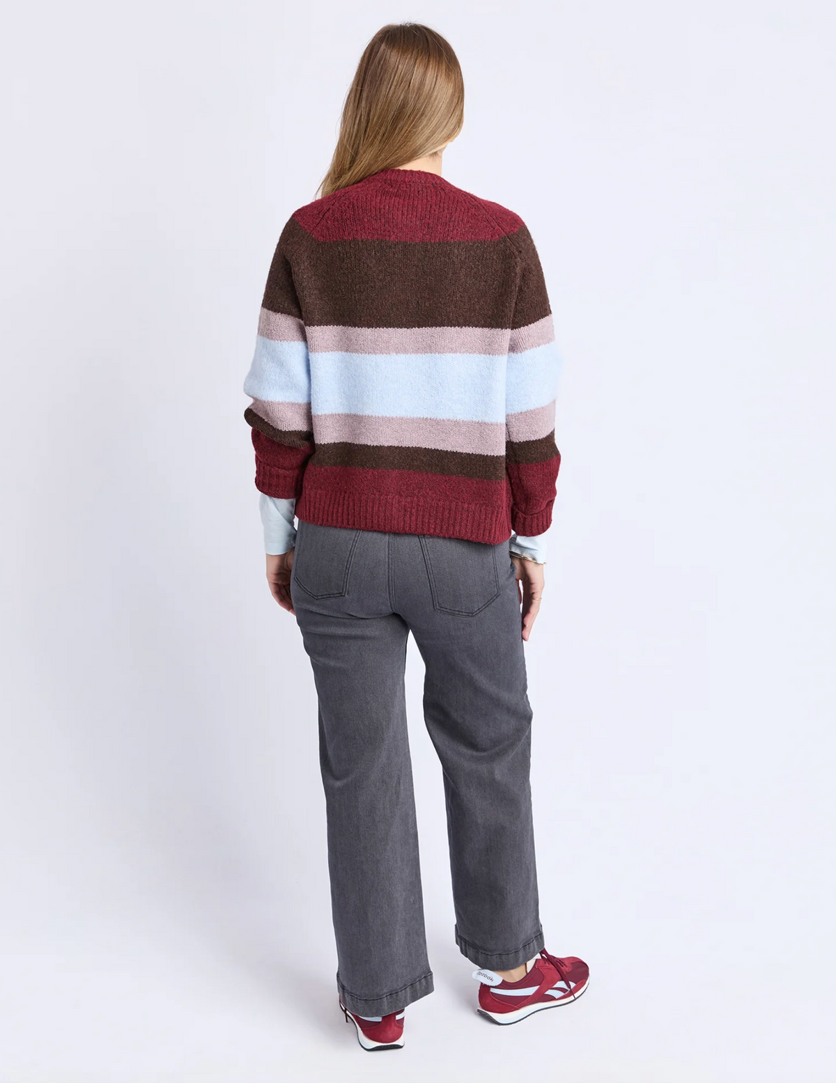 Eugene Stripe Cardi - Foxwood