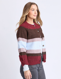 Eugene Stripe Cardi - Foxwood