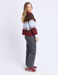 Eugene Stripe Cardi - Foxwood