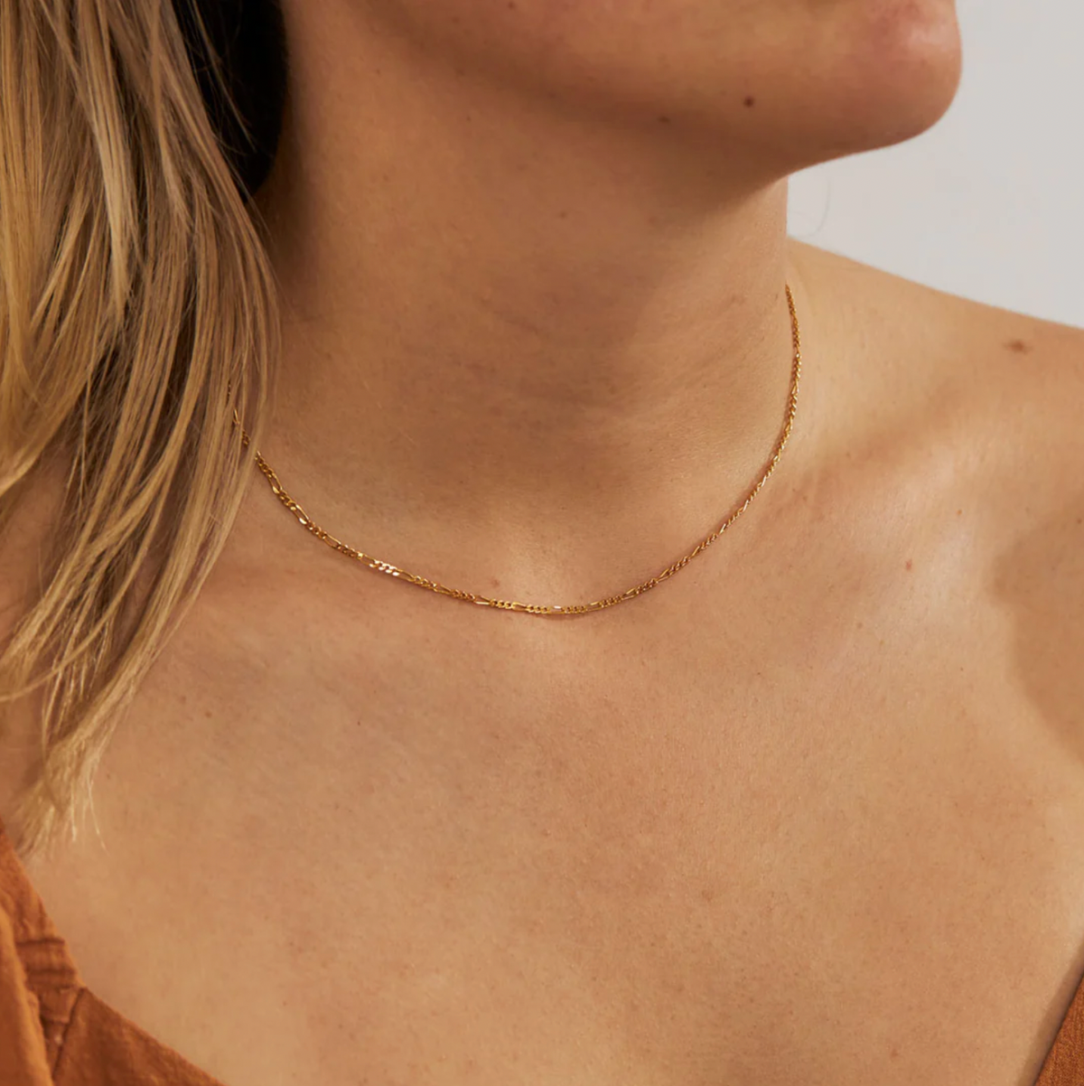 Figaro 18K Gold Necklace