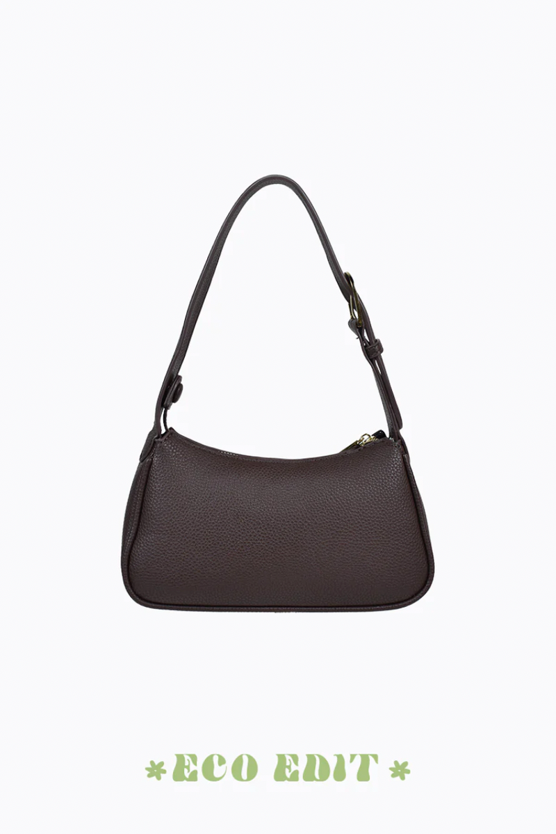 a shoulder vegan leather fashion bag by peta and jain