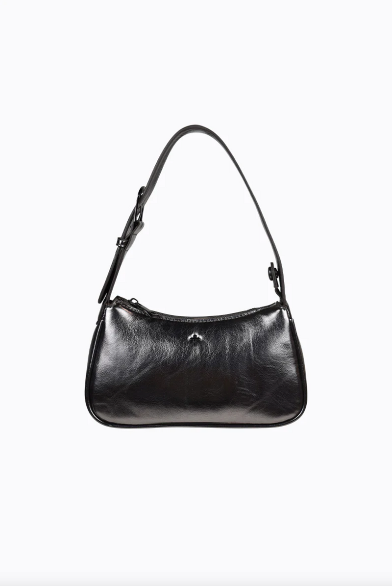 a gun metal fashion shoulder bag by peta and jain online at jipsi cartel