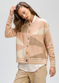 Geo Knit Cardi