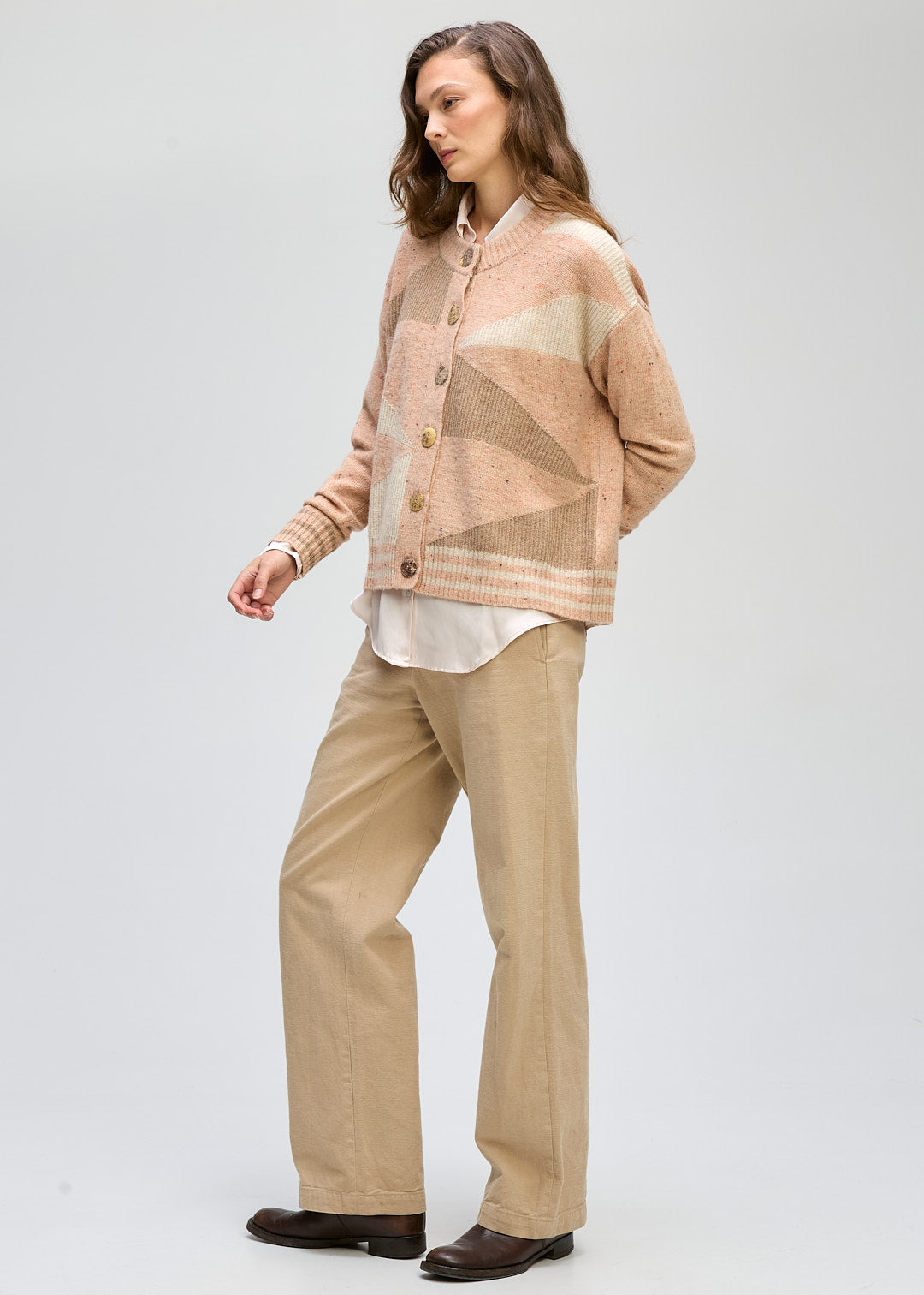 Geo Knit Cardi