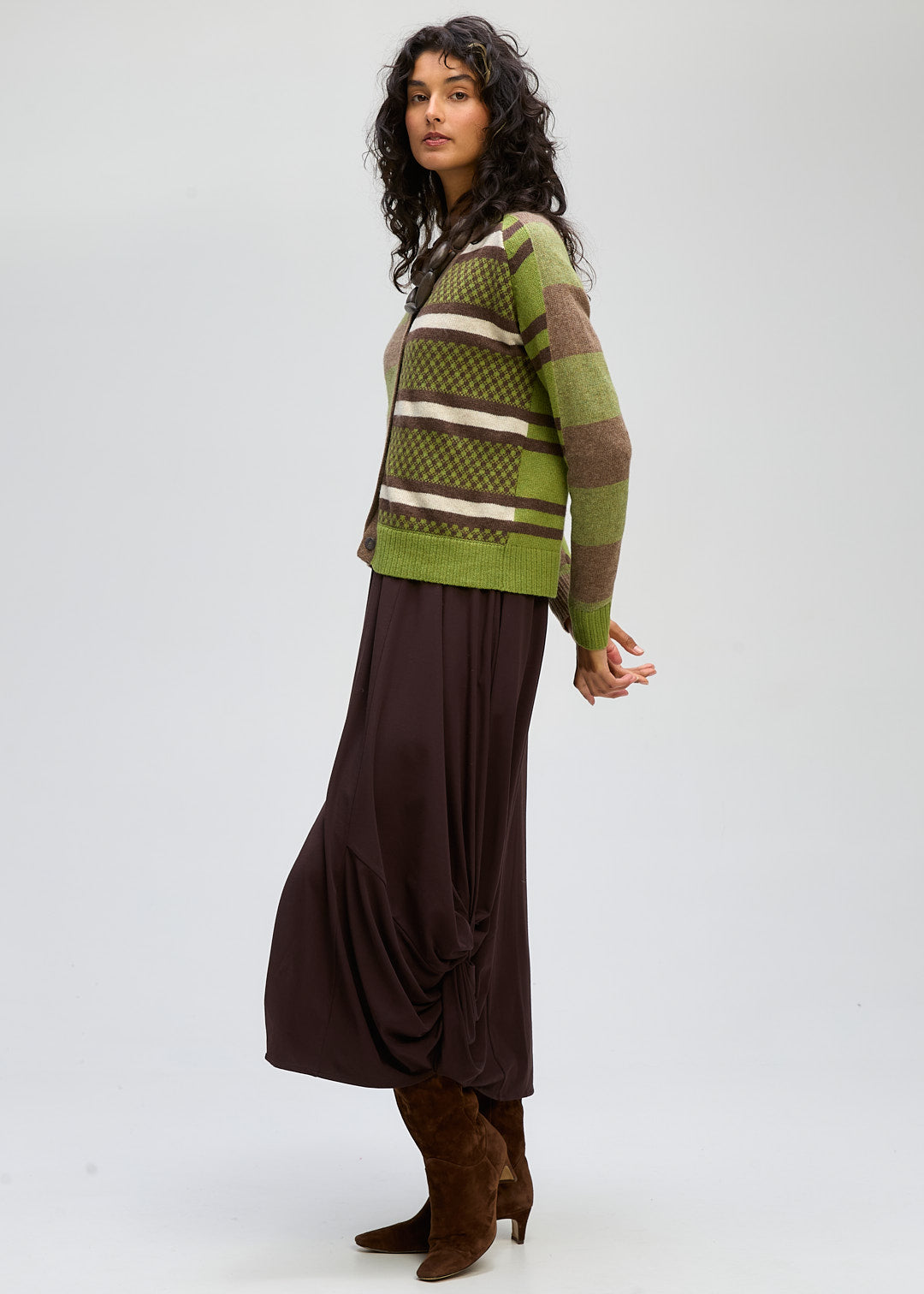 Groove Stripe Cardi - LD + CO
