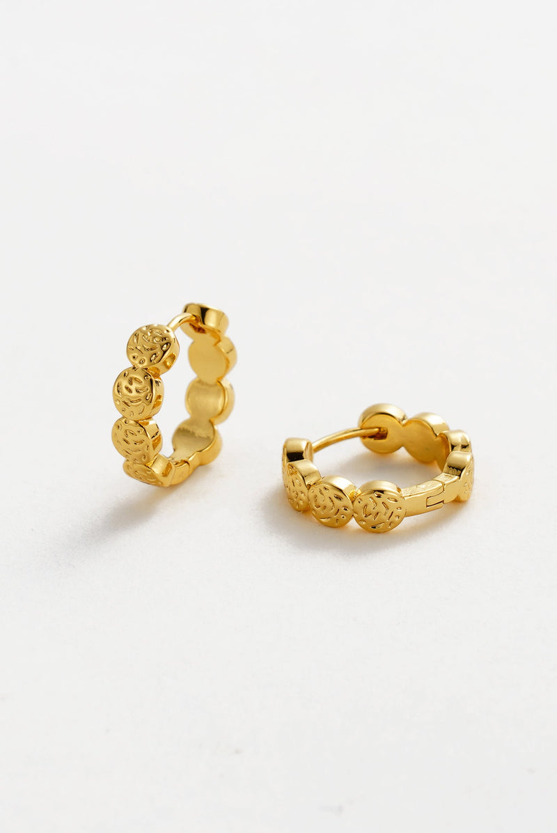 Josie Hoop Earrings - Gold