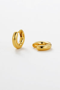 Kendall Huggie Earrings Small - Gold