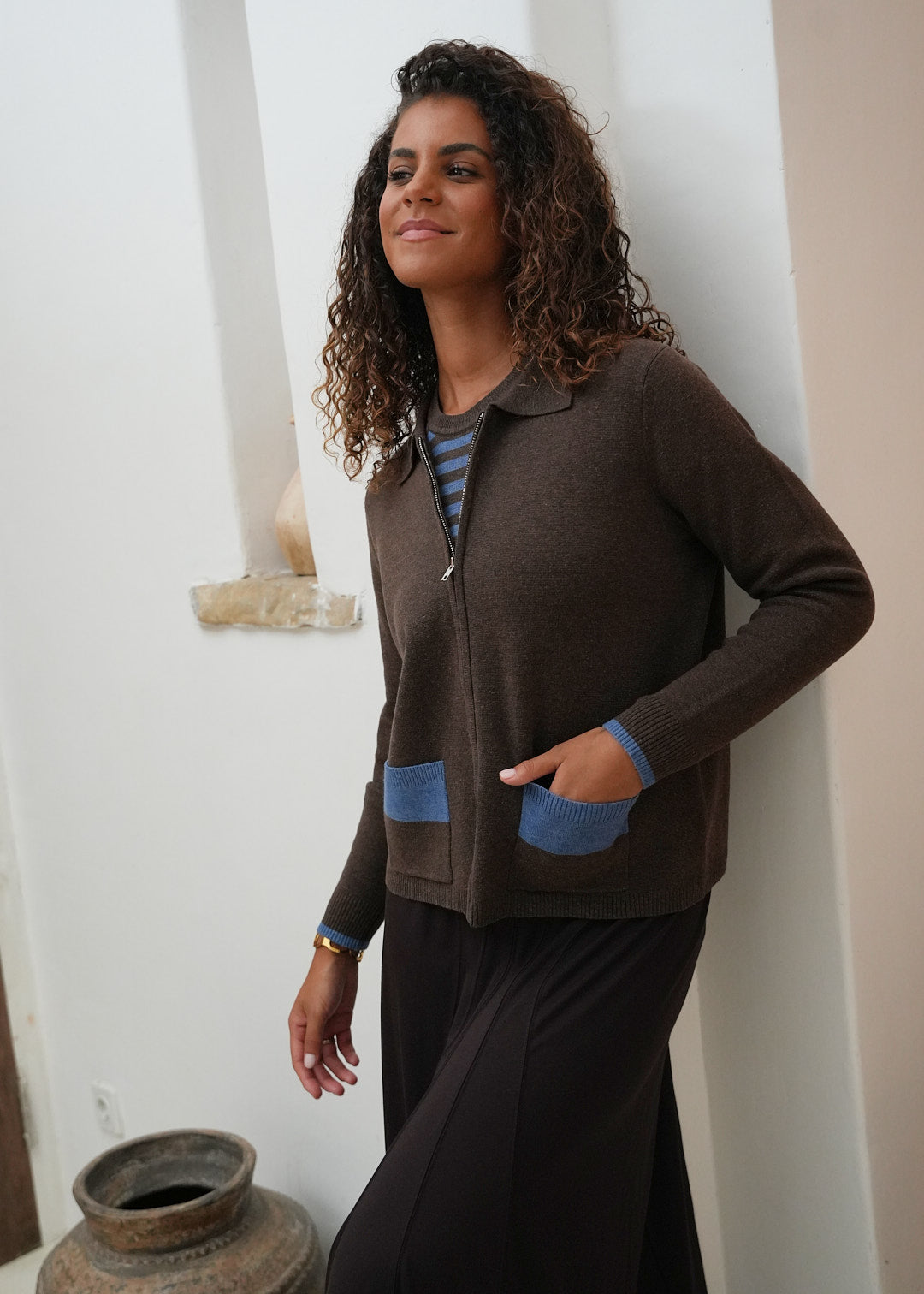 Zip Through Jacket