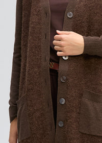 Fluffy Detail Cardigan