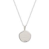 Murkani Libra Necklace - Zodiac series - Silver rear view