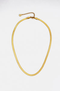 Snake Chain Necklace - Gold