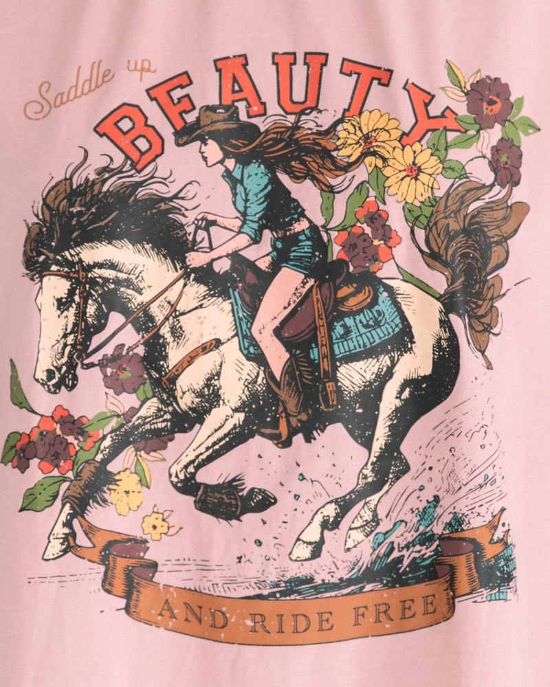 Saddle Up Beauty Tee