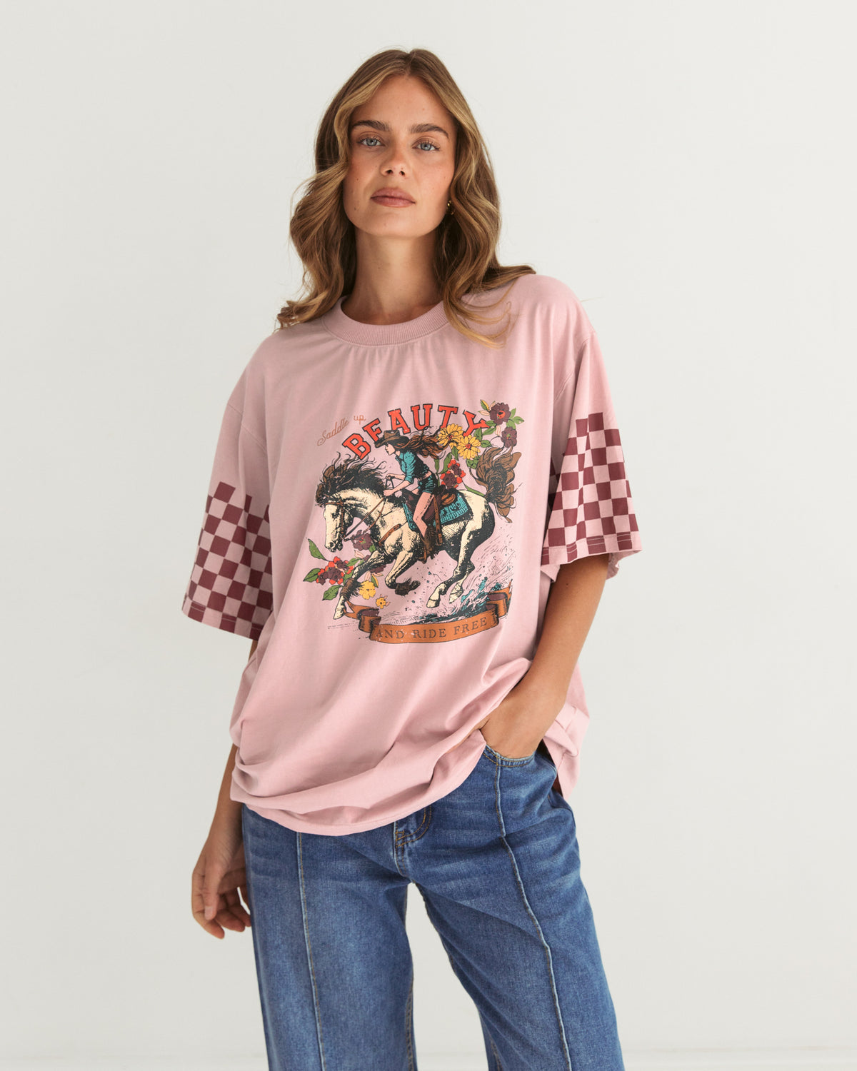 Saddle Up Beauty Tee