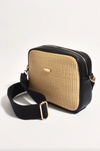 paloma weave crossbody bag by adorne is a modern vegan accessory now online at Jipsi Cartel